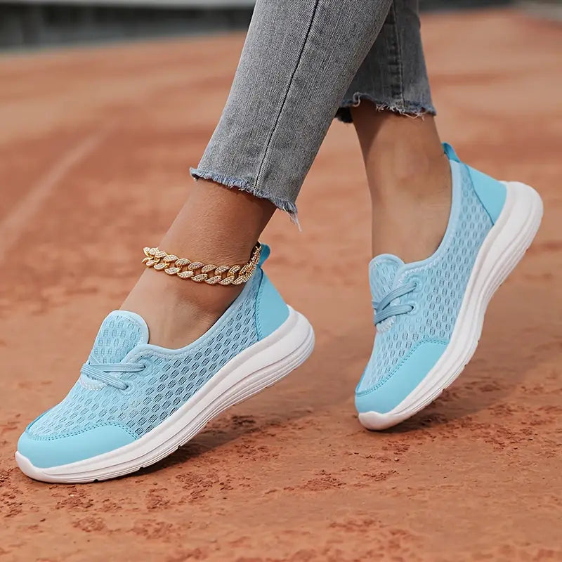 Street Wave Paloma Lightweight Breathable All Day Comfort Lace Up Sneakers For Women With Soft Cushioned Sole