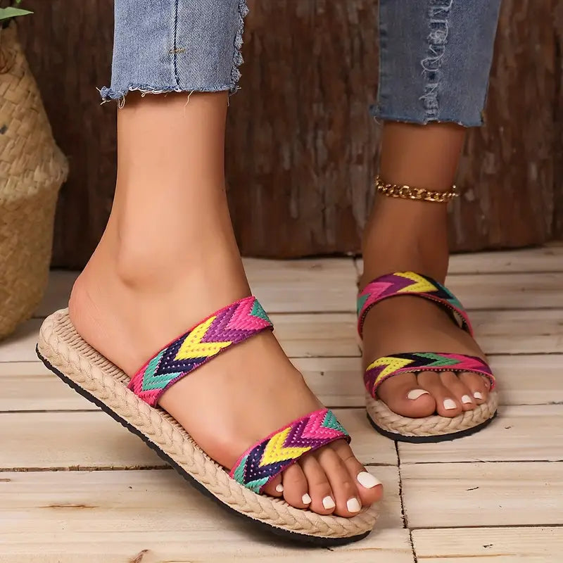 Streetwave Carina Women Double Strap Sandals For All Day Comfort And Versatile Style