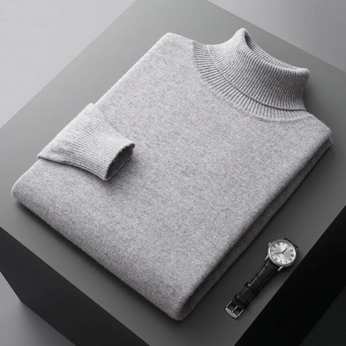 Streetwave Cashmere Turtleneck Sweater For Men Luxuriously Soft Warmth Timeless Style