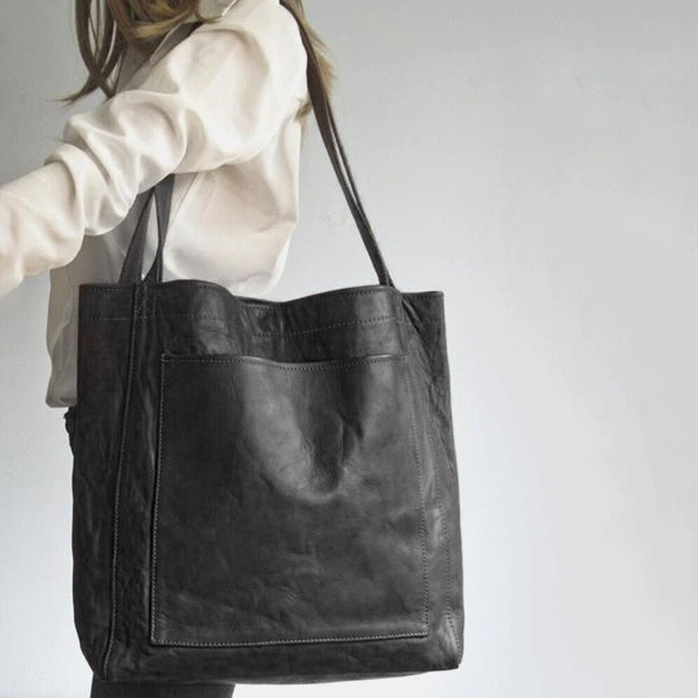 Streetwave Mia Leather Handbag For Women On The Go Featuring Scratch Resistant PU Leather And Water Repellent Spacious All Season Tote