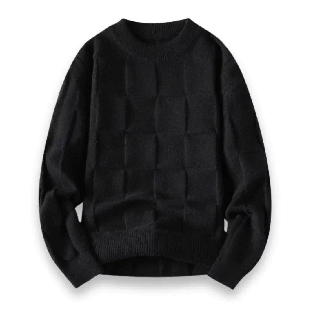 Streetwave Premium Cotton Knit Sweater For Men In Classic Fit Timeless Comfort Everyday Wear