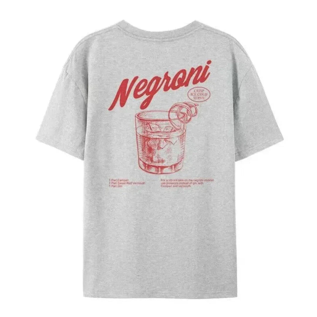 Negroni Nights Vintage Graphic Cotton Tee
