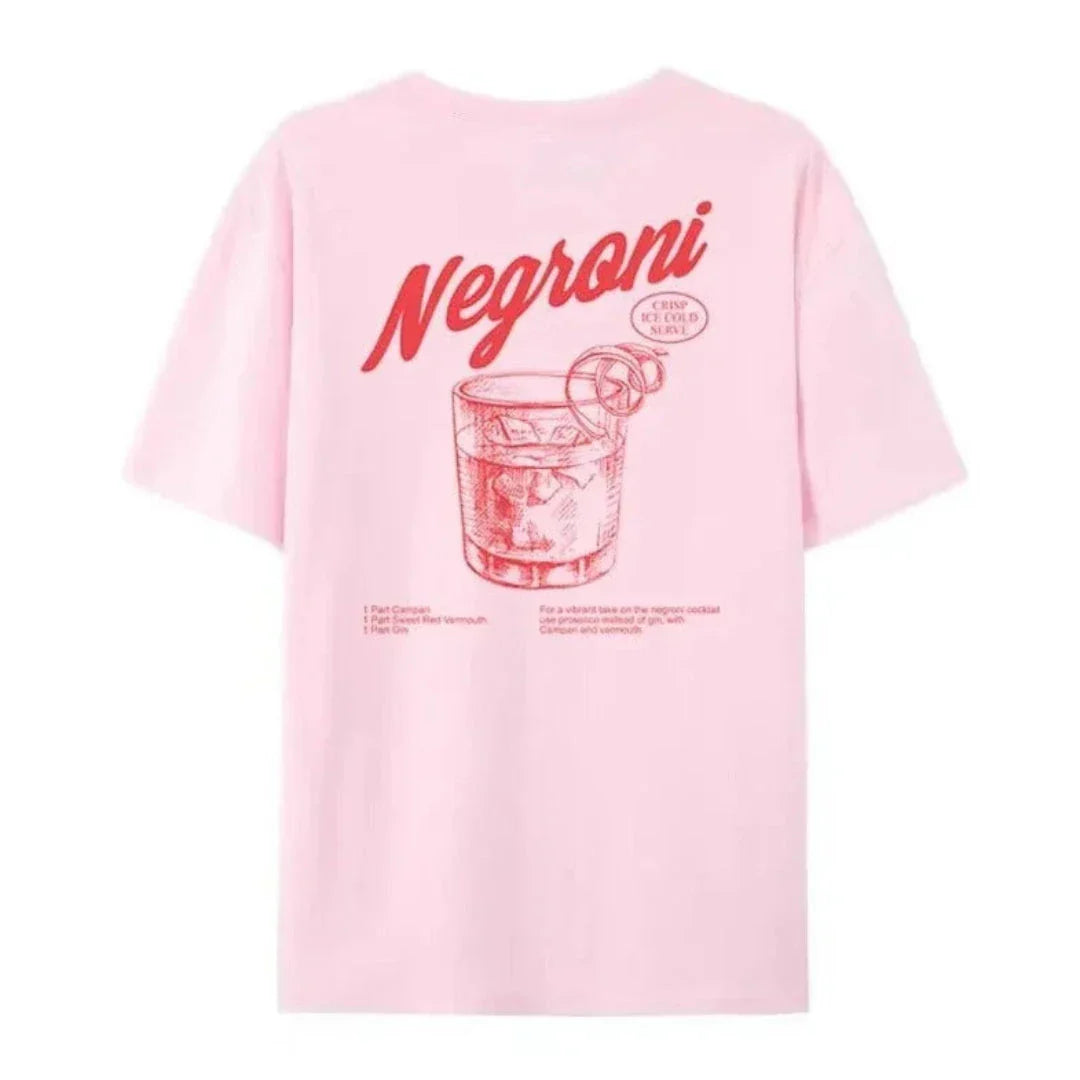 Negroni Nights Vintage Graphic Cotton Tee