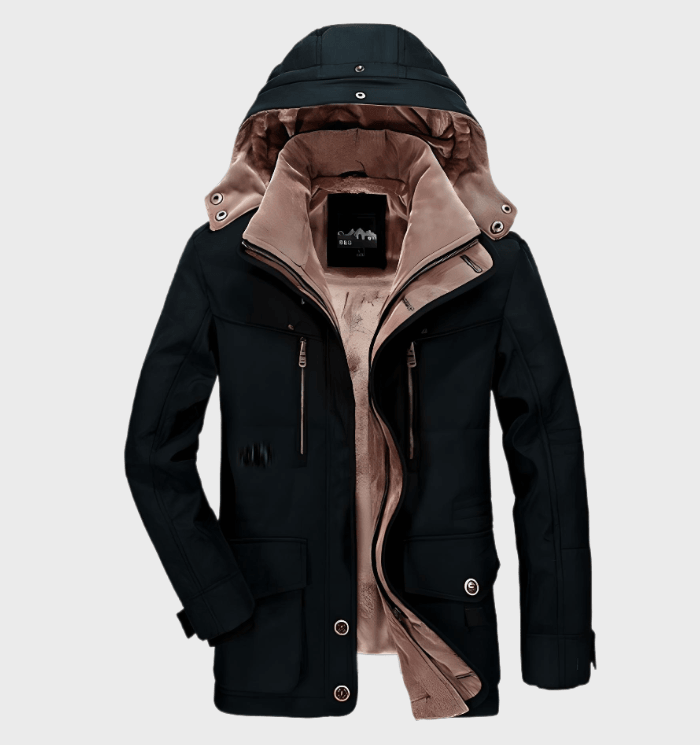 Street-Wave Parka For Men Robust And Elegant Warm Insulated Jacket For Outdoor Adventures