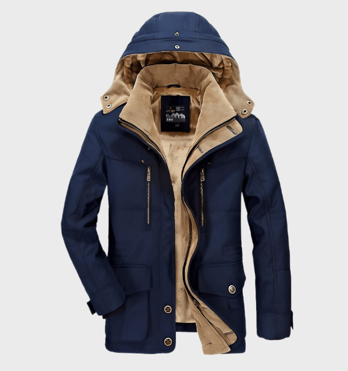 Street-Wave Parka For Men Robust And Elegant Warm Insulated Jacket For Outdoor Adventures