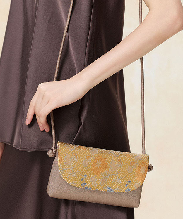 Nouveau sac à bandoulière polyvalent en soie de style chinois - Street-Wave
