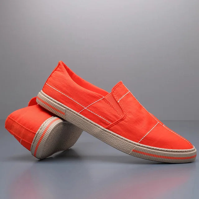 Street-Wave Korean Vulcanized Canvas Sneakers For Men Lightweight Comfort And Trendy Style