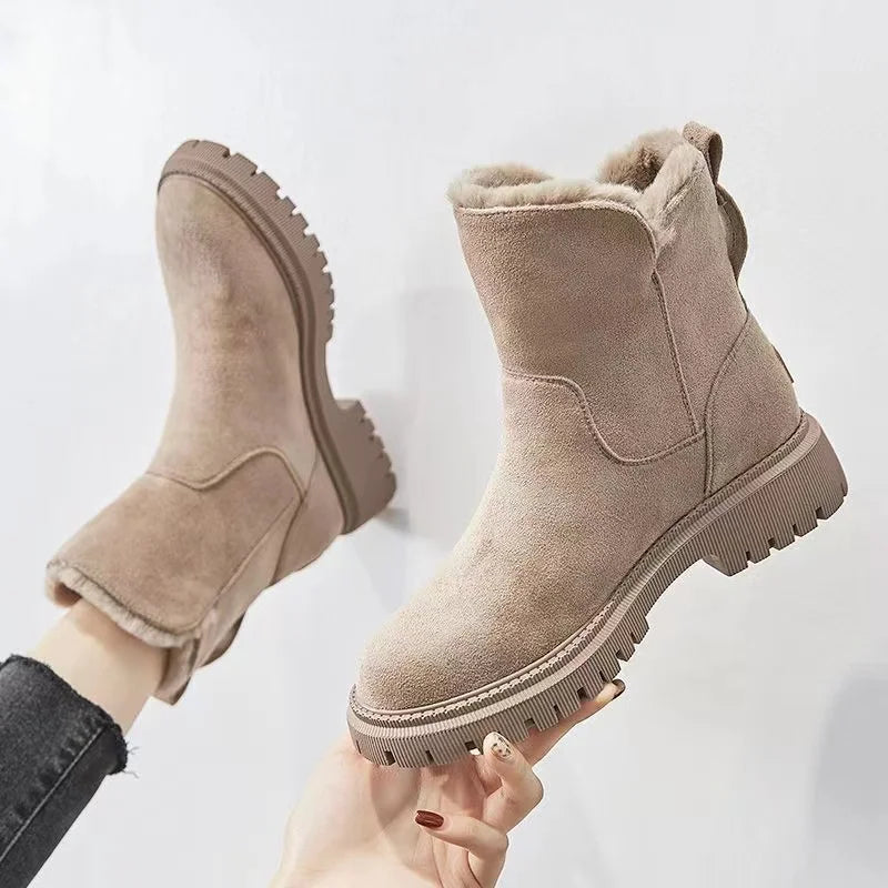 Streetwave Women's Orthopedic Winter Boots Cozy Warmth and All Day Comfort With Plush Fleece Lining