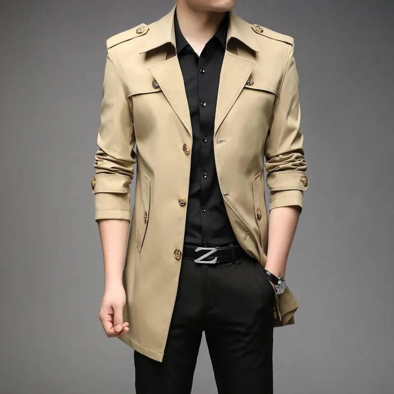 Street-wave Denim Shirt for Men - Durable Comfort, Modern Casual Style for Everyday