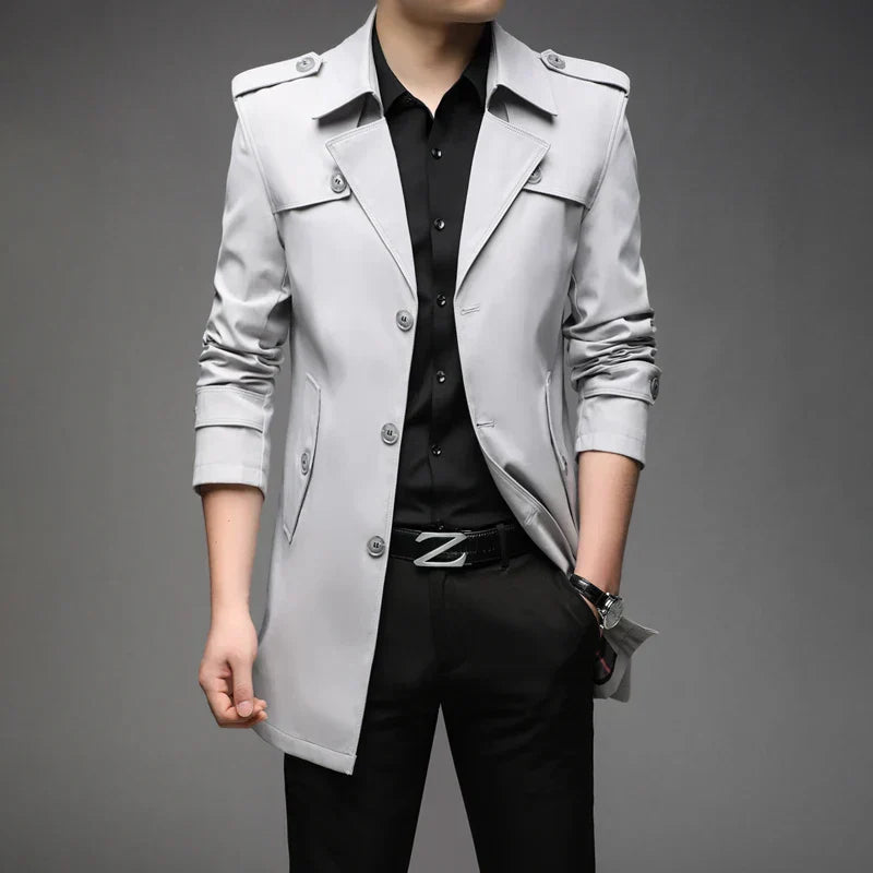 Street-wave Denim Shirt for Men - Durable Comfort, Modern Casual Style for Everyday