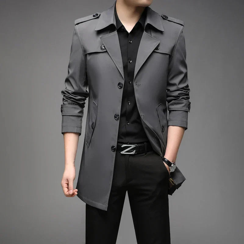 Street-wave Denim Shirt for Men - Durable Comfort, Modern Casual Style for Everyday