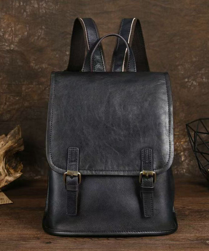 Nouveau sac à dos élégant en cuir de veau de grande capacité - Street-Wave