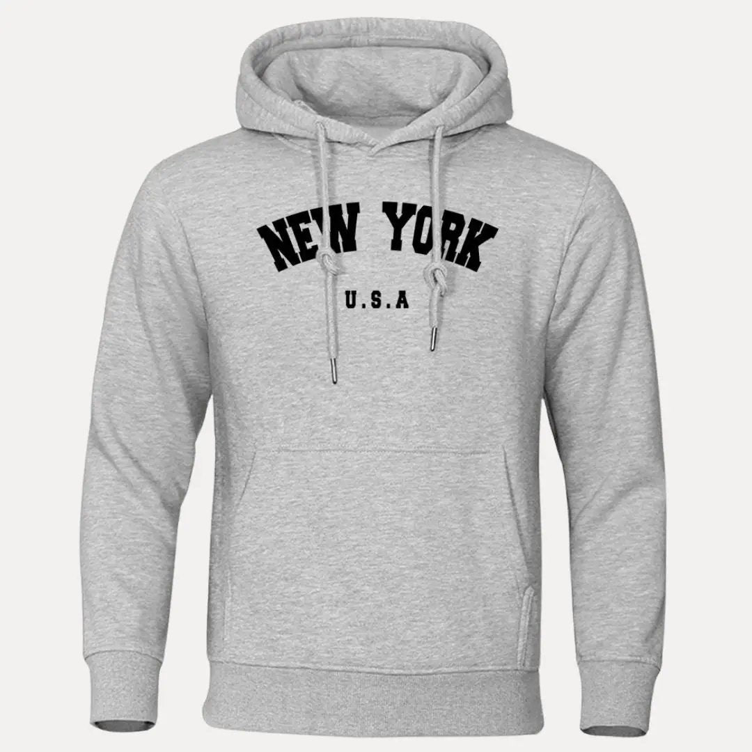 New York USA Classic Hoodie Unisex Waylynn Cozy Warm Comfort
