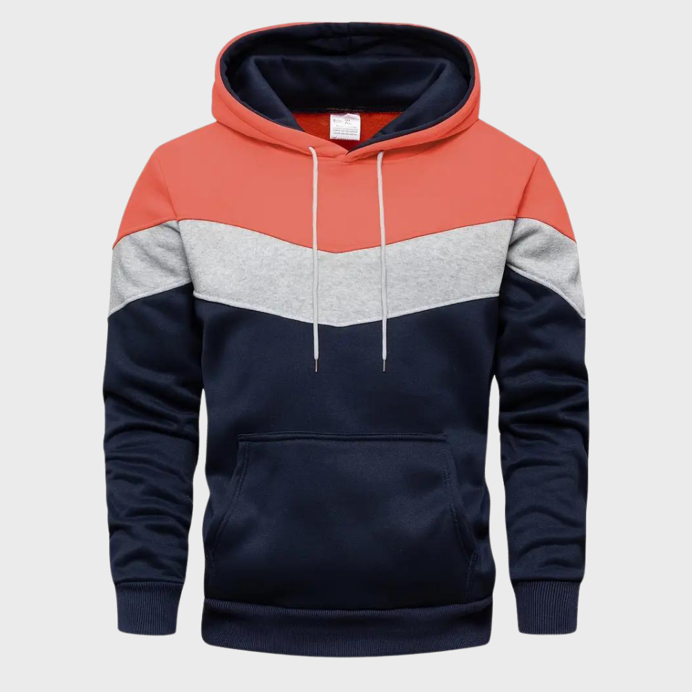 Mens Hoodie Streetwave Niels Collection Warmth And Comfort With Adjustable Drawstring For Men