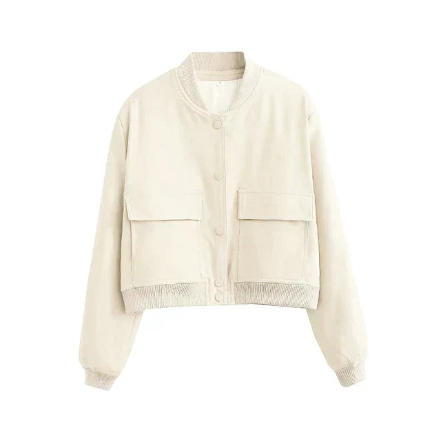 Street-Wave Women's Bomber Jacket Versatile Urban Transitional Coat For Active Women
