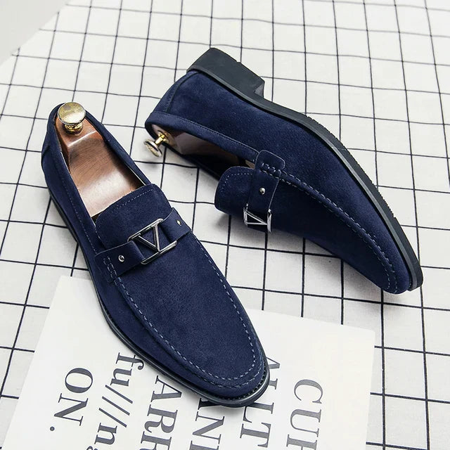 Mens Suede Loafers StilSuede Premium Comfort For Professional Men And Casual Wear StreetWave