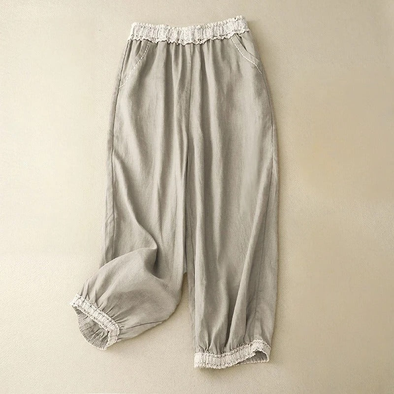 Noa Lace-Cuff Trousers