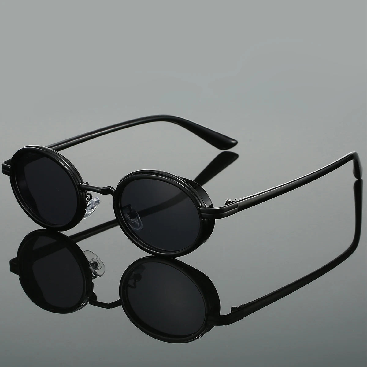 Noir Loop Eclipse Shades