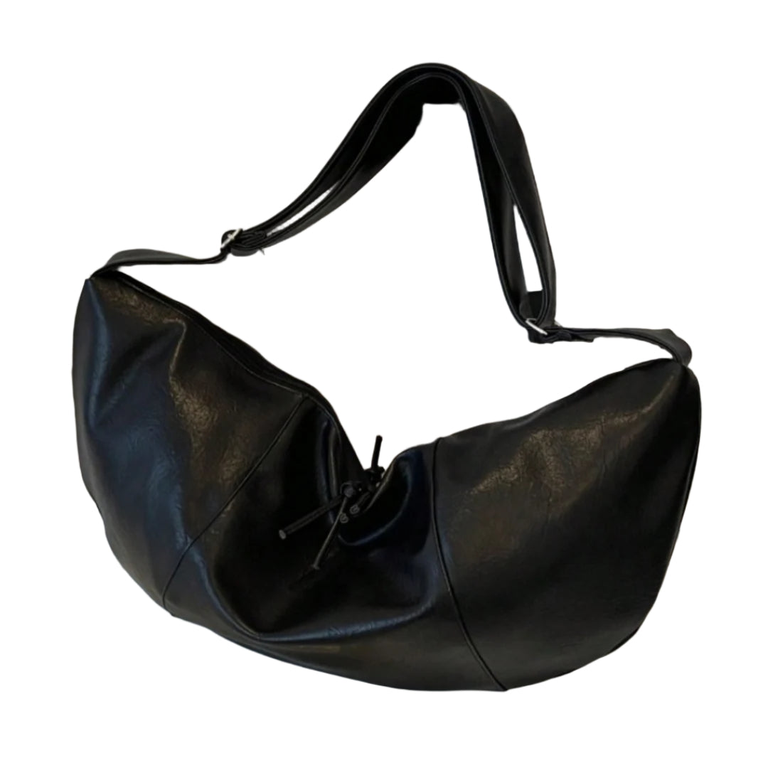 Dumpling Leather Crossbody - Street-Wave