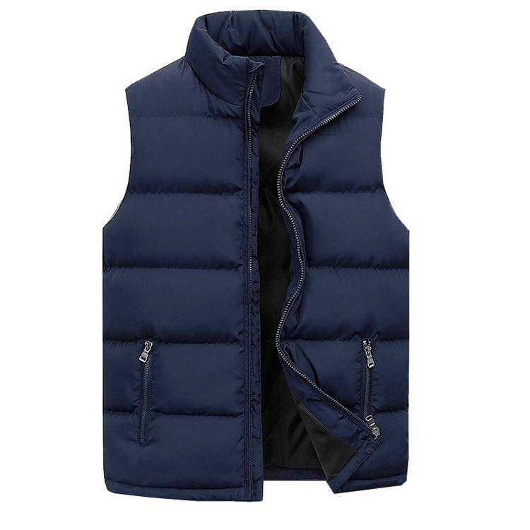 Street-Wave Mens Quilted Vest Water Resistant Lightweight