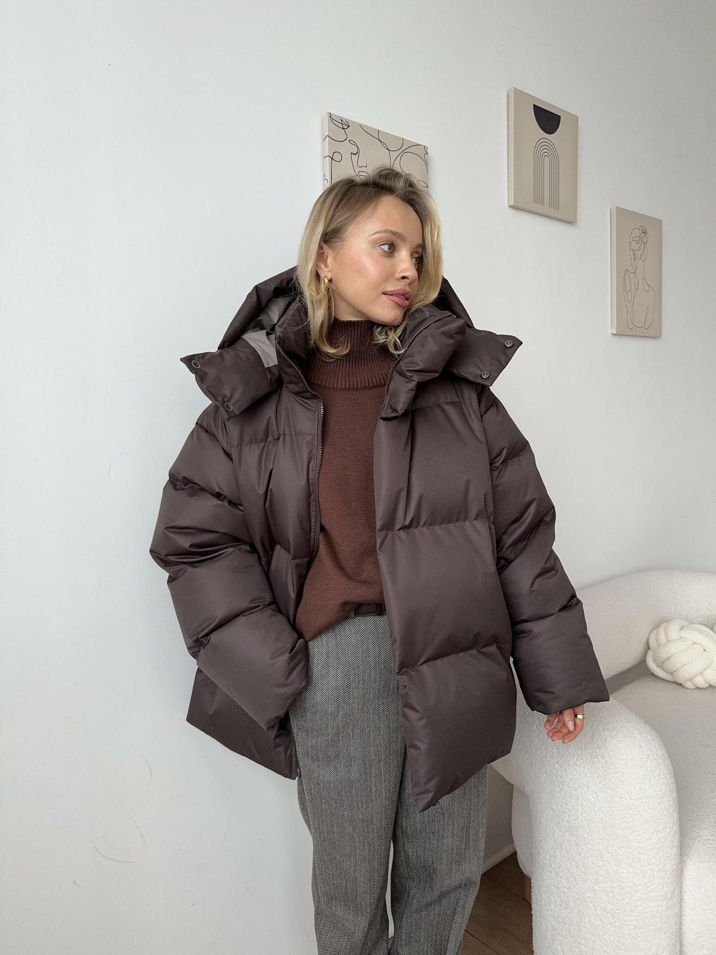 Street-Wave Women's Puffer Down Jacket With Warmth Elegant Cut Cozy Winter Style