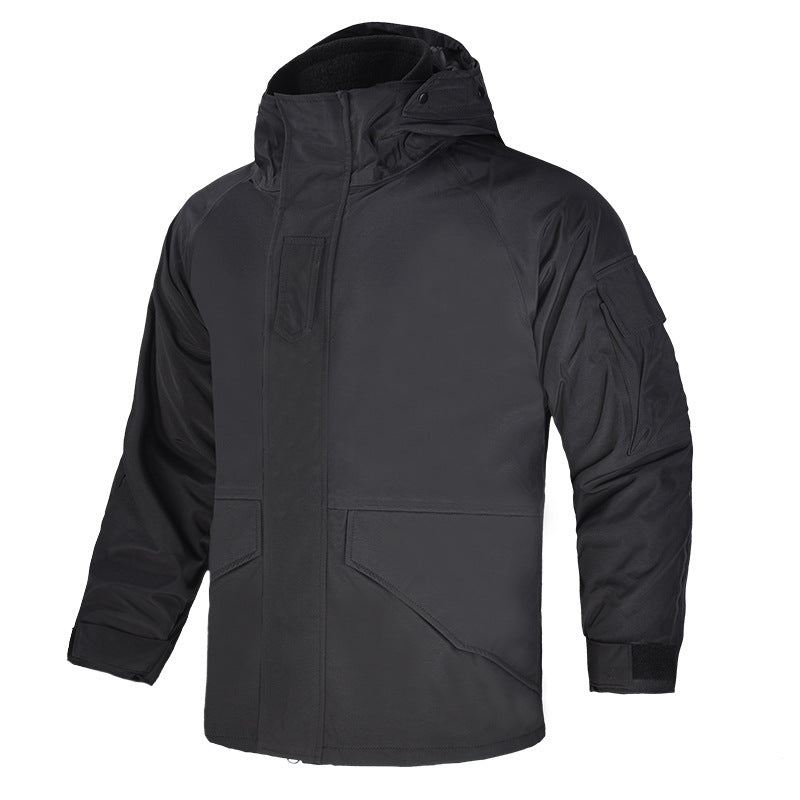 Camouflage Weatherproof Jacket For Men Street-wave Outdoor Gear Water-Repellent And Durable