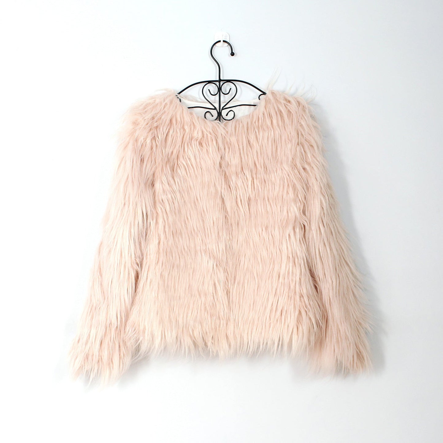 Street-wave Women's Cozy Faux Fur Jacket Fluffy Plush Warmth For Trendy Cold Weather Looks