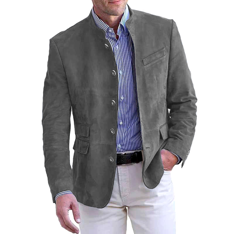 Street Wave Men's Elegant Suit Jacket With Premium Fabric For Business Professionals