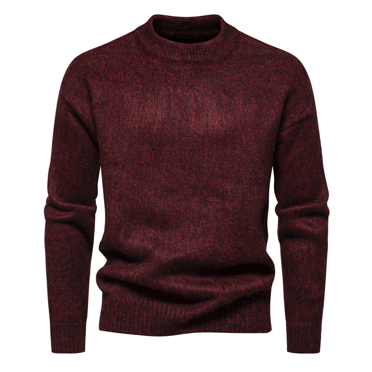 Street-wave Men's Cozy Long Sleeve Pullover Knit Soft Warmth For Cold Days Everyday Wear