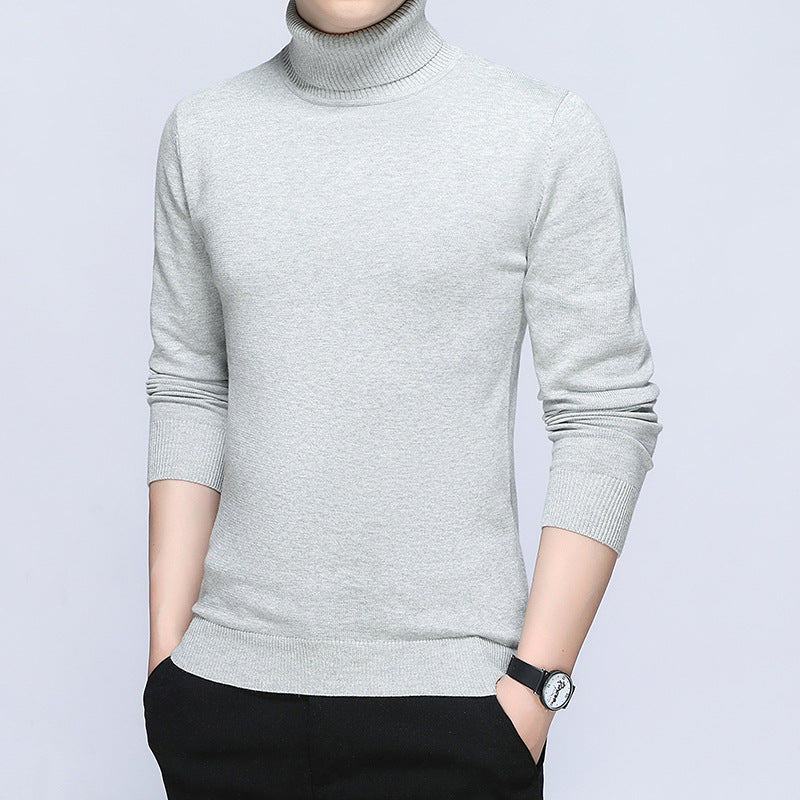 Streetwave Mens Turtleneck Sweater Premium Breathable Cotton For Everyday Comfort