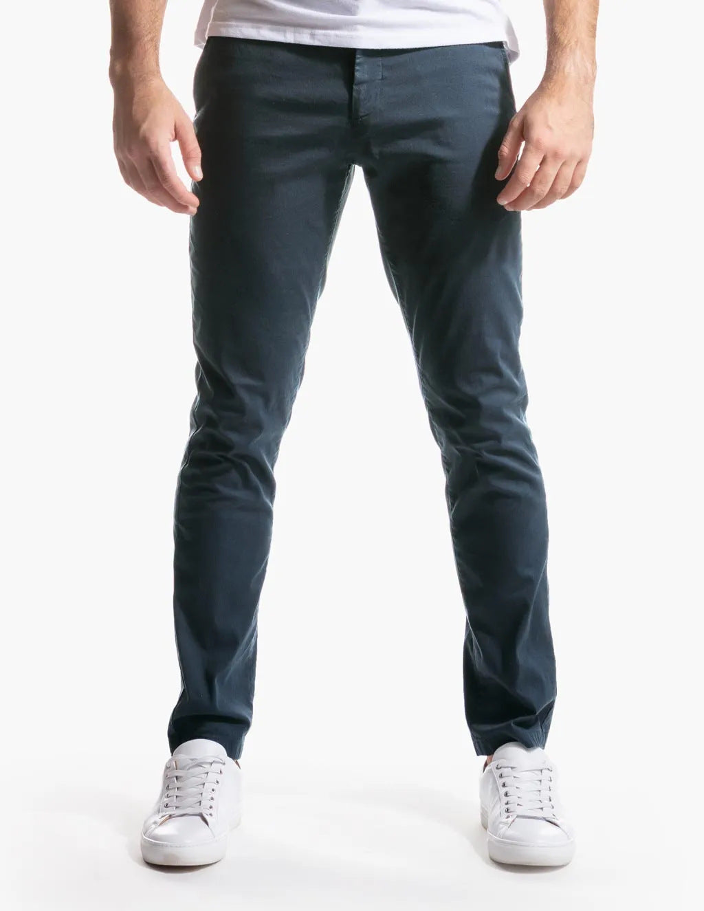 Street-wave Slim Fit Chino Pants Breathable Comfort For Men Stylish Everyday Wear