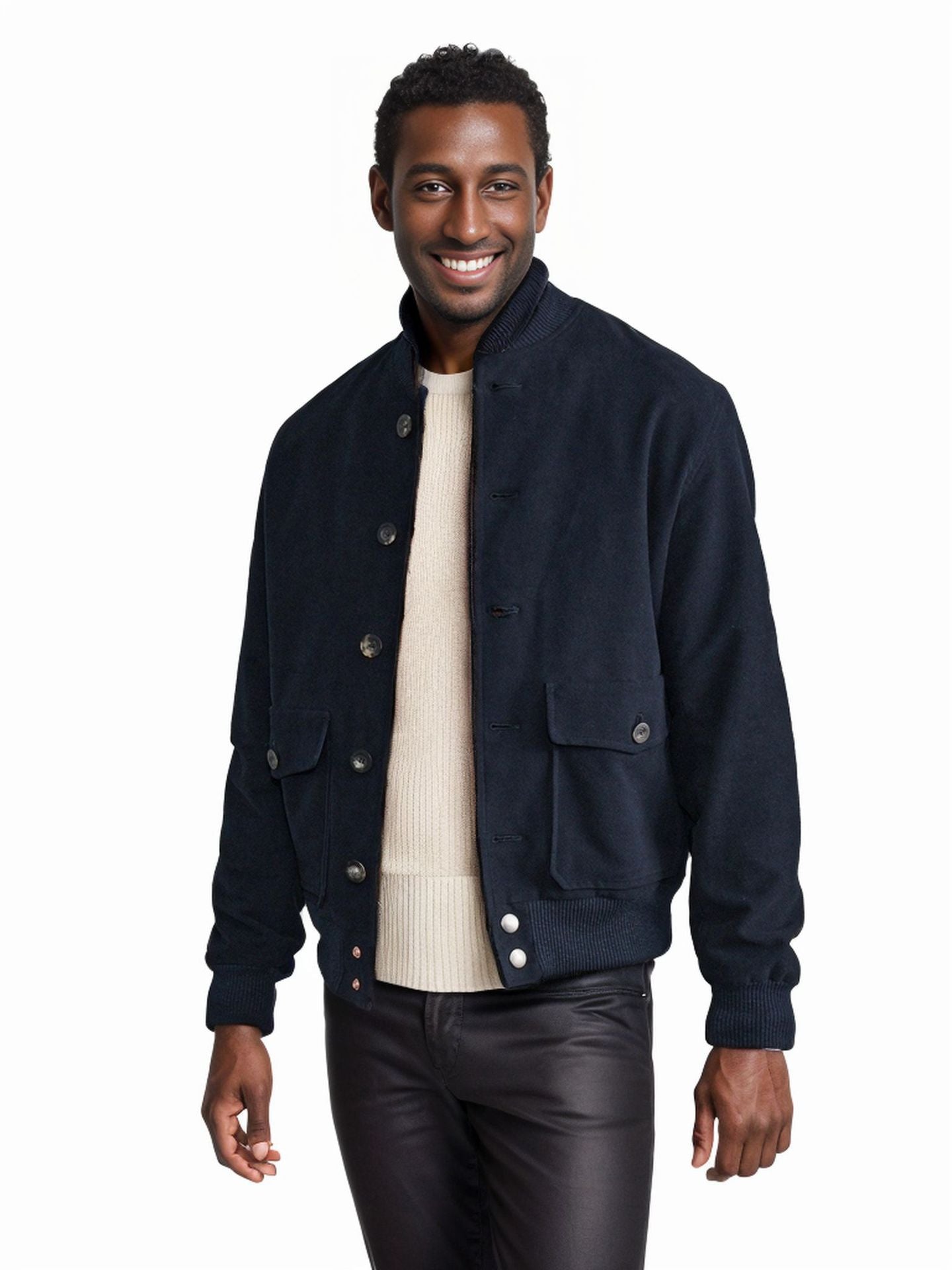 Street-wave Mens Casual Puffer Jacket With Practical Pockets For Everyday Comfort