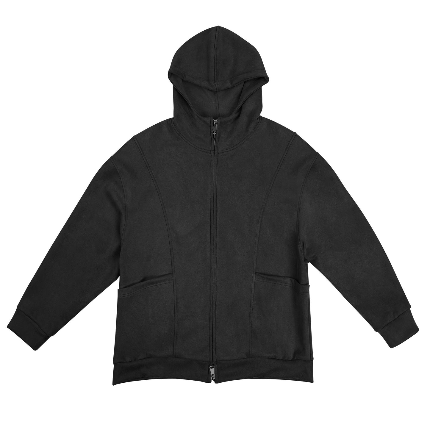 Street Wave Men's Fleece Jacket With Ergonomic Fit And Practical Pockets For Everyday Comfort
