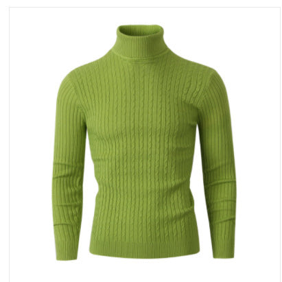 Streetwave Mens Knit Turtleneck Sweater Cozy Versatile Warmth For Office And Casual Wear
