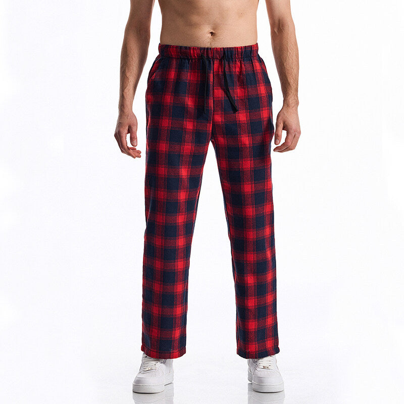 Street-wave Men's Flannel Pajama Pants Soft Cozy Sleepwear For Relaxing Nights At Home
