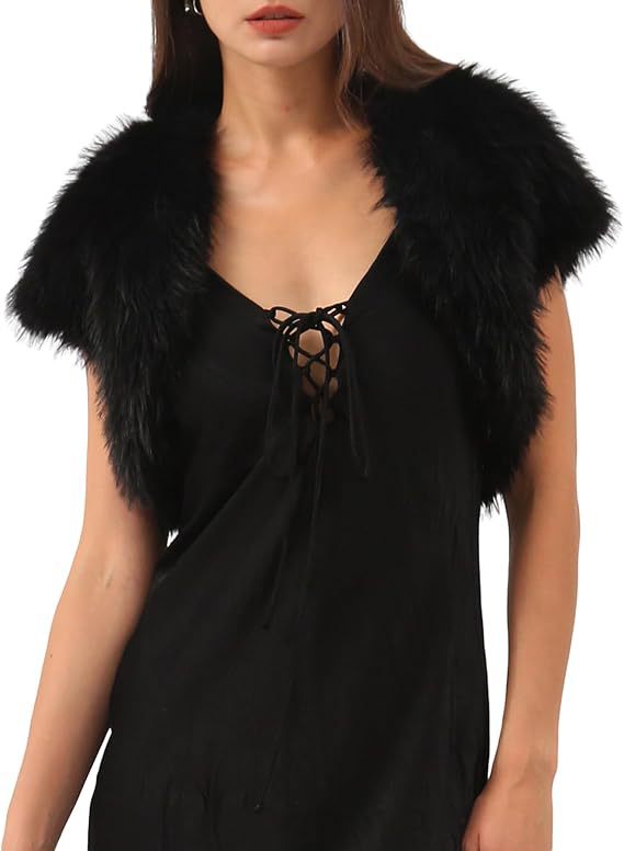 Street-Wave Fluffy Faux Fur Vest For Women Open Design Cozy Warmth Chic Lightweight Layer