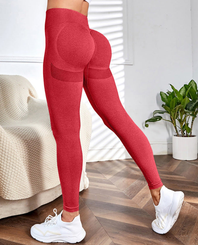 Street-Wave Women's Sport Leggings Breathable High-Waisted Fit for Training and Workouts