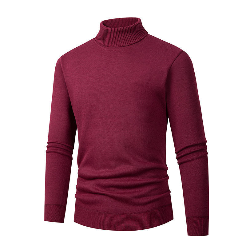 Mens Turtleneck Sweater Streetwave Premium Knit Warmth For Modern Gentlemen Elegant Everyday Essential