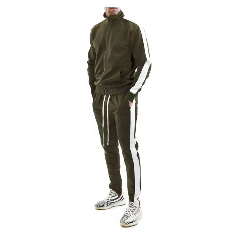 Street-wave Men's Versatile Breathable Athletic Tracksuit for Training and Everyday Casual Wear