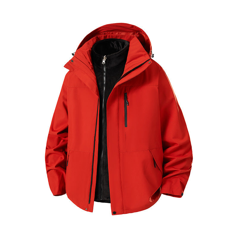 Street-Wave Weatherproof Women's All-Weather Jacket With Insulating Inner Layer And Hood