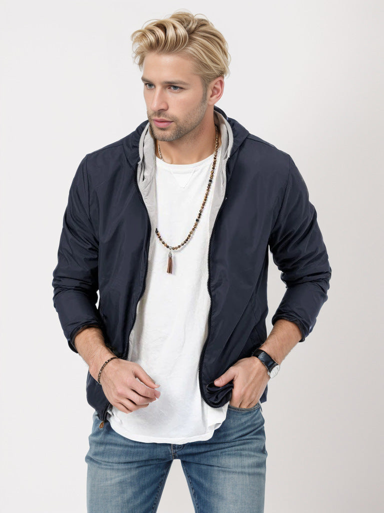 Street-wave Men's Practical Casual Jacket Stylish Everyday Outerwear For City And Outdoors