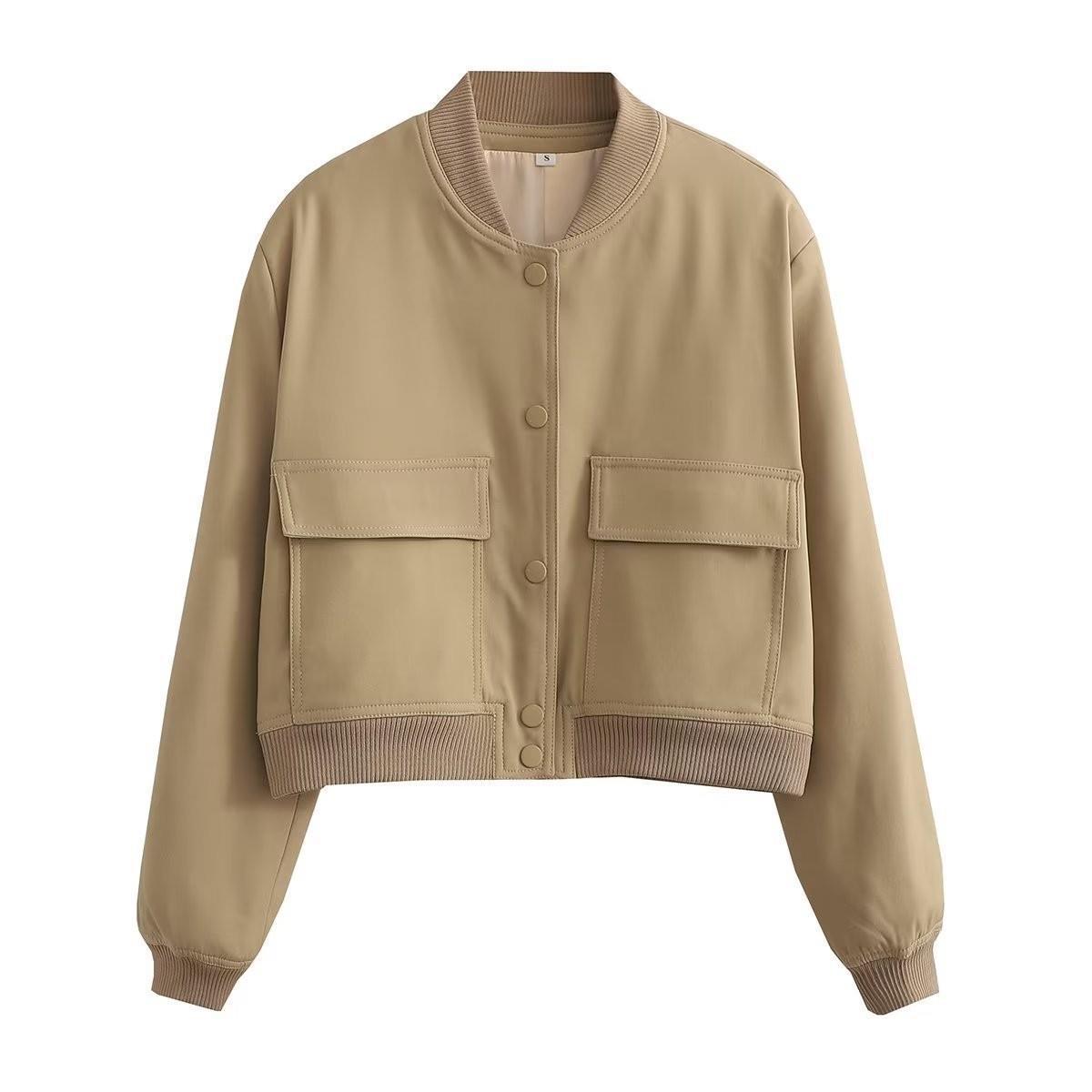 Street-Wave Bomber Jacket for Women - Timeless Navy Outerwear, Cozy, Durable, Chic Everyday