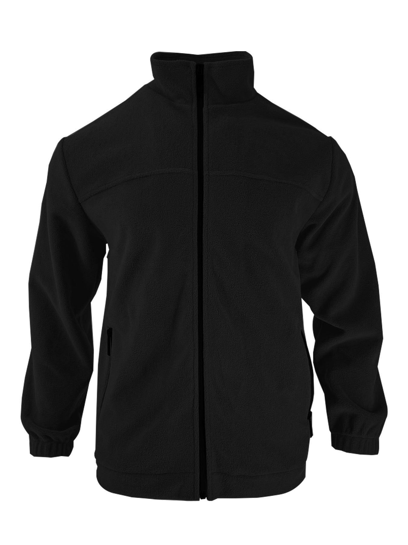 Street Wave Men's Fleece Jacket For Active Lifestyles Warm Comfortable Fit With Zip Pockets