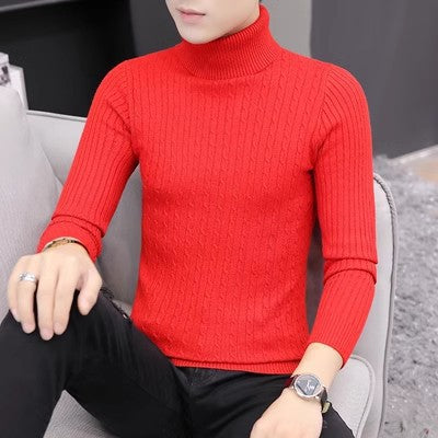 Street Wave Womens Turtleneck Knit Sweater With Ribbed Pattern Cozy Warmth For Women