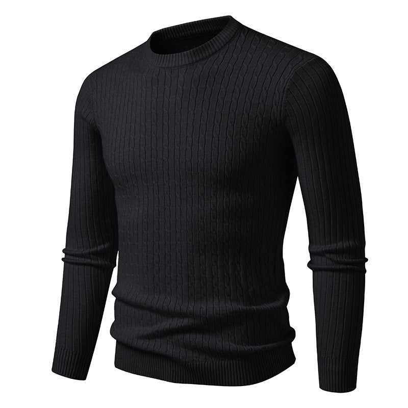 Street-Wave Men's Cable Knit Sweater Premium Warmth and Cozy Comfort in Soft Knit