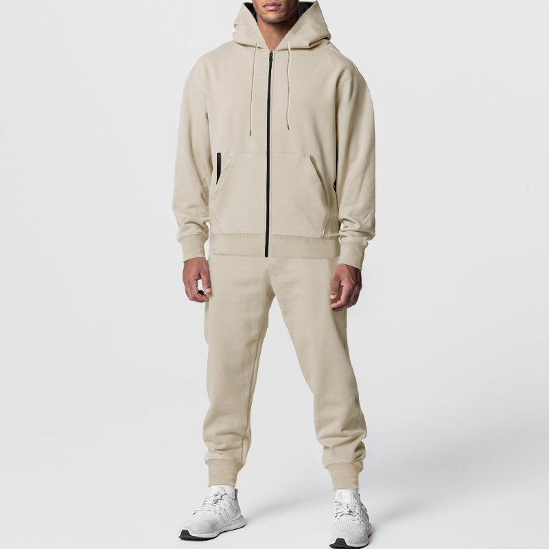 Streetwave Mens Sport Hoodie And Jogger Set Breathable Comfort For Active Living
