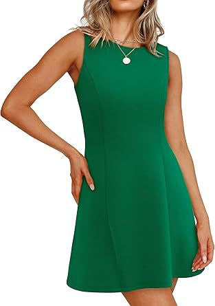 Streetwave Sleeveless A-Line Dress For Women Timeless Flattering Fit Breathable Comfort For Everyday And Events