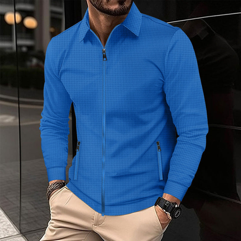 Street-wave Men's Lightweight Breathable Jacket for Modern Everyday Wear Ideal for Work Travel