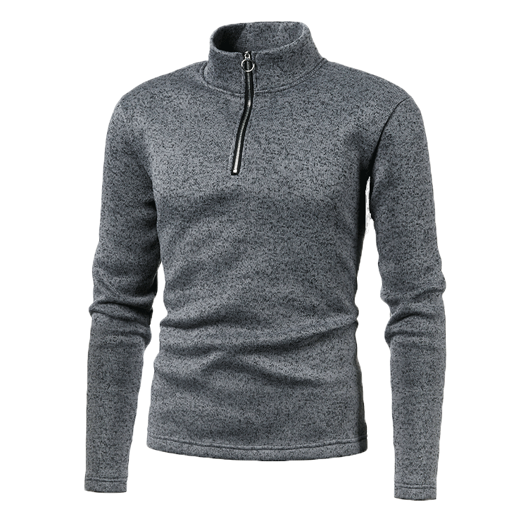 Street Wave Mens Functional Stand Collar Pullover Breathable Activewear For Men Everyday