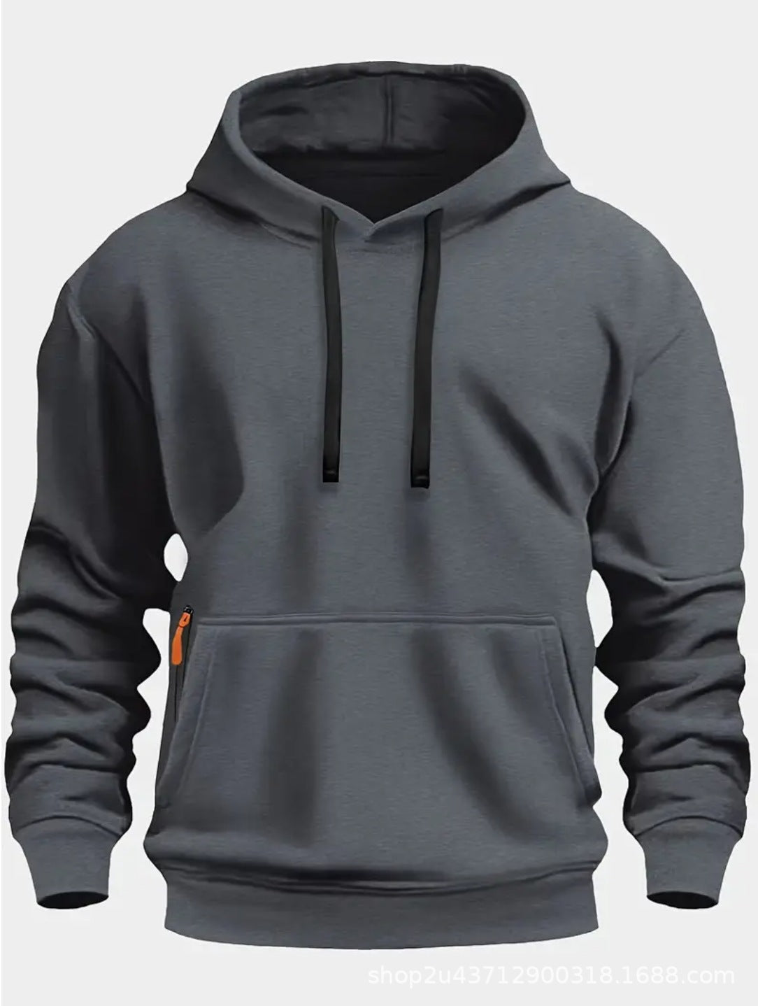Street-Wave Men's Sport Hoodie With Pockets Breathable Fabric For Active Athletes